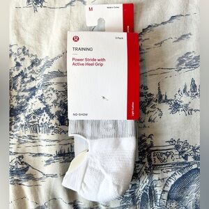 Lululemon Power Stride Socks (3 pack) BRAND NEW